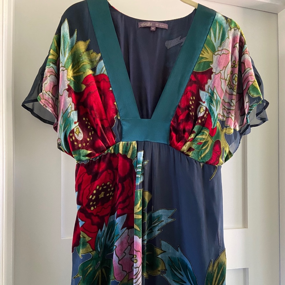 Hale Bob Silk Velvet Burnout Top